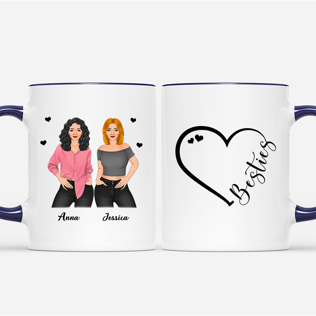 Personalized Besties Mug