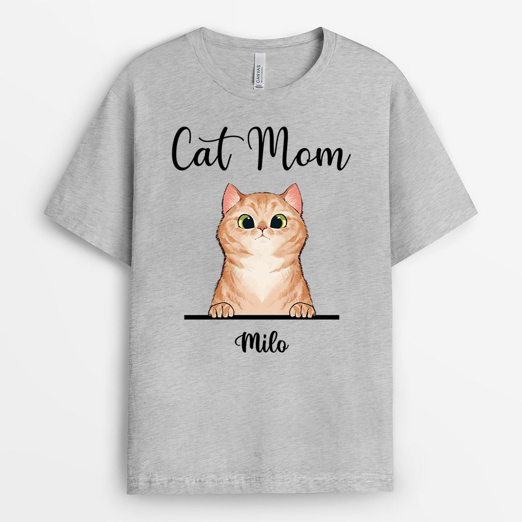 Cat Mom/Dad T Shirts - Custom Pet T-shirts for Humans