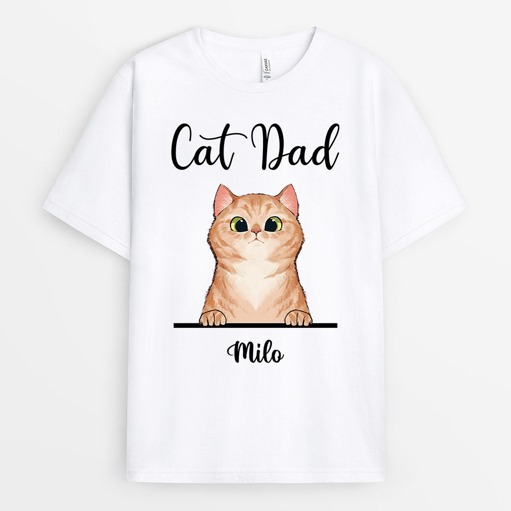 Cat Mom/Dad T Shirts - Custom Pet T-shirts for Humans