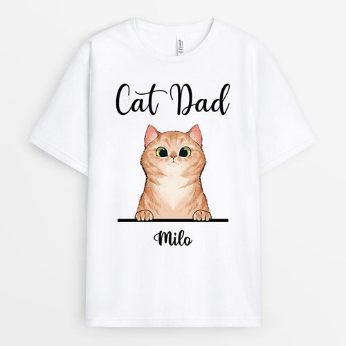 Cat Mom/Dad T Shirts - Custom Pet T-shirts for Humans