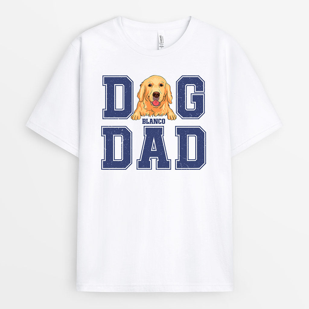 Dog Dad - Custom Dog Shirts for Humans