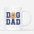 Dog Dad Mug - Coffee Mug With Dogs - Dog Face Mug