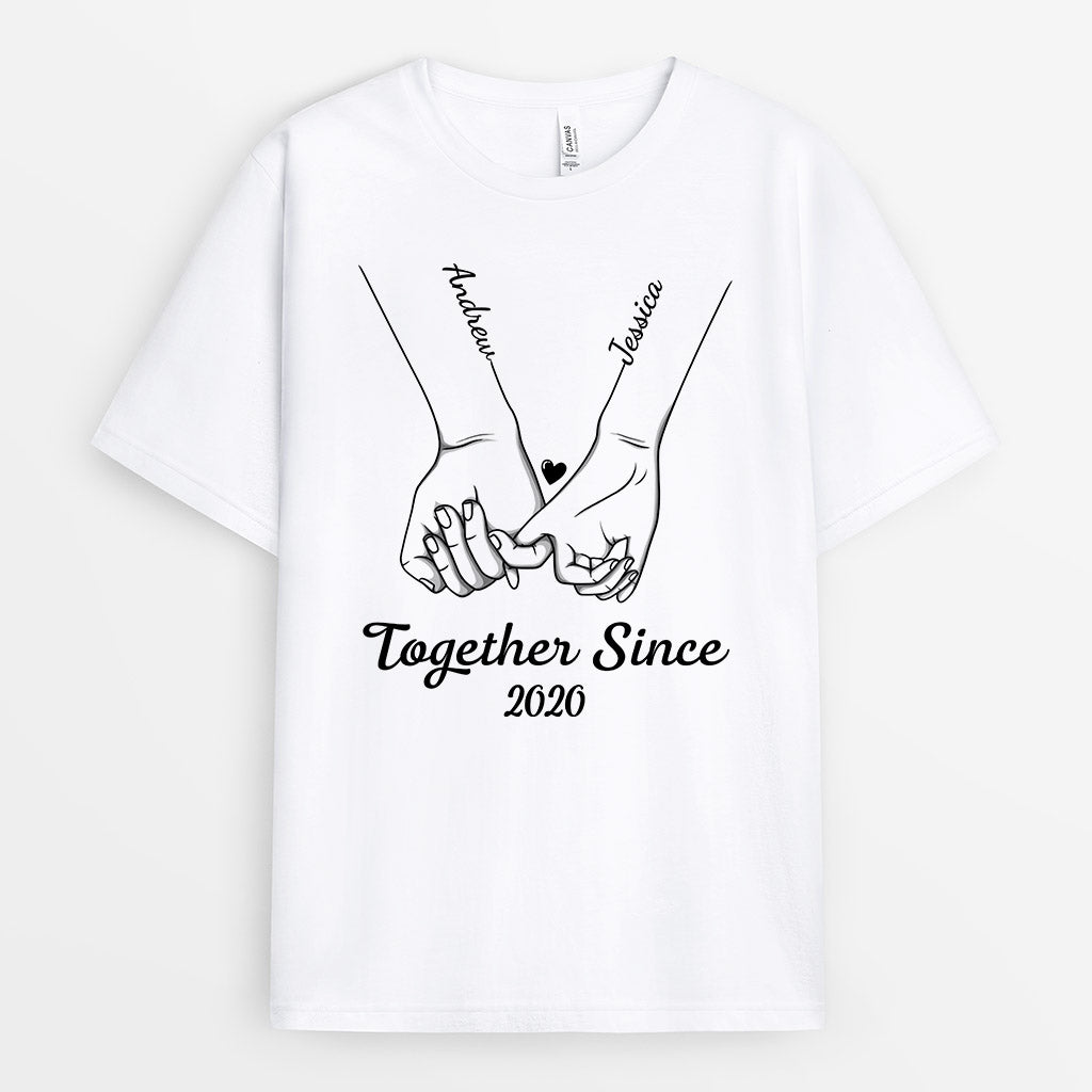 Personalized Together Since Gift T Shirt