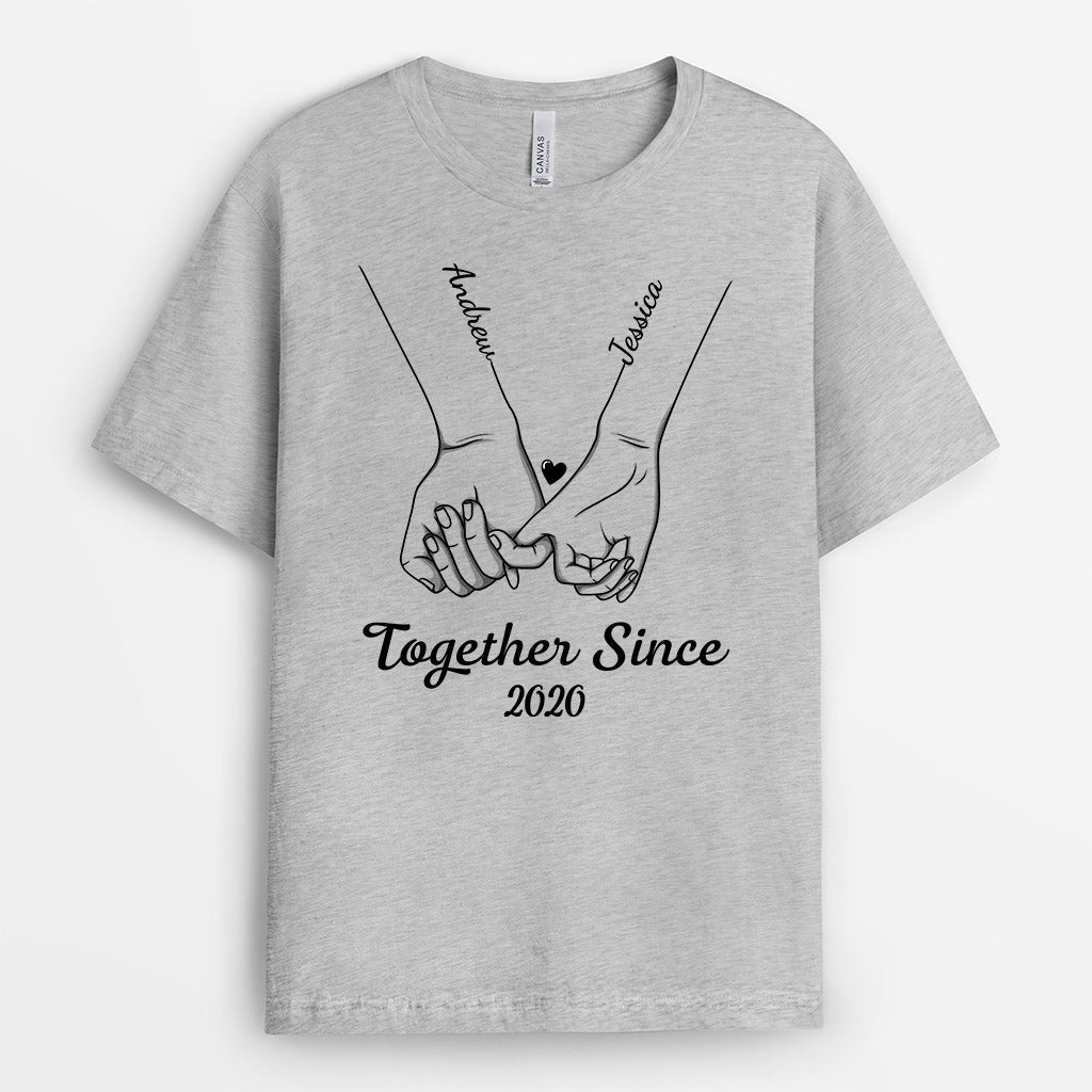 Personalized Together Since Gift T Shirt