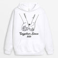 Together Since - Personalized Hoodie - Gift for Couples