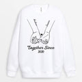 Personalized Happy Together Since Gift Sweatshirt