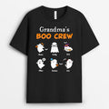 Personalized Grandpa's Grandma's Boo Crew Cute Ghost T Shirt Gift