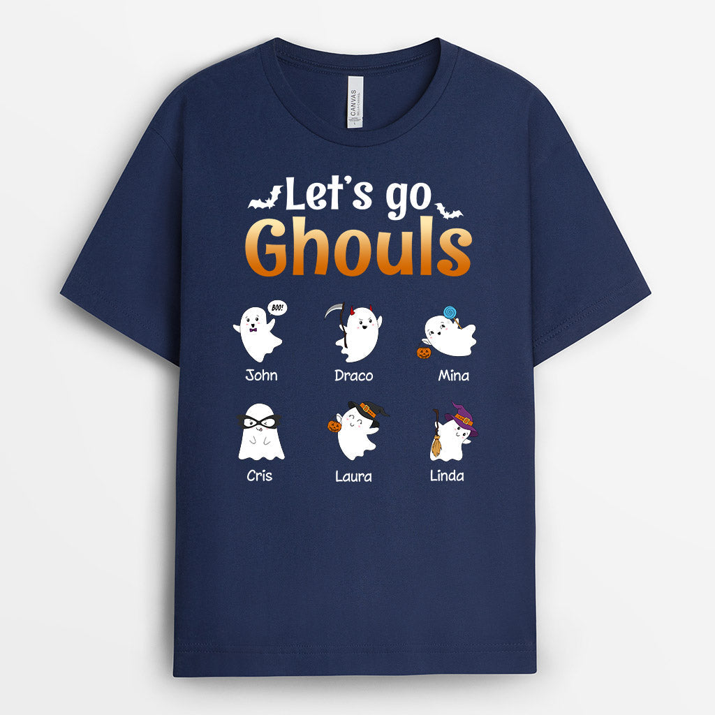 Personalized Let's Go Ghouls Gift T Shirt