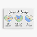Personalized Hello Will You I Do Canvas