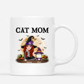 Cat Mom Witch Mug - Custom Cat Mug for Halloween