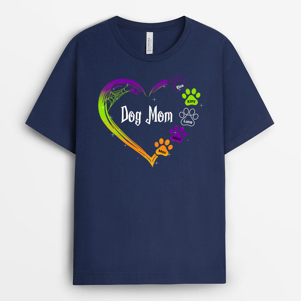 Dog/Cat Mom Heart - Custom Pet Shirts for Humans