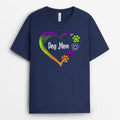 Dog/Cat Mom Heart - Custom Pet Shirts for Humans