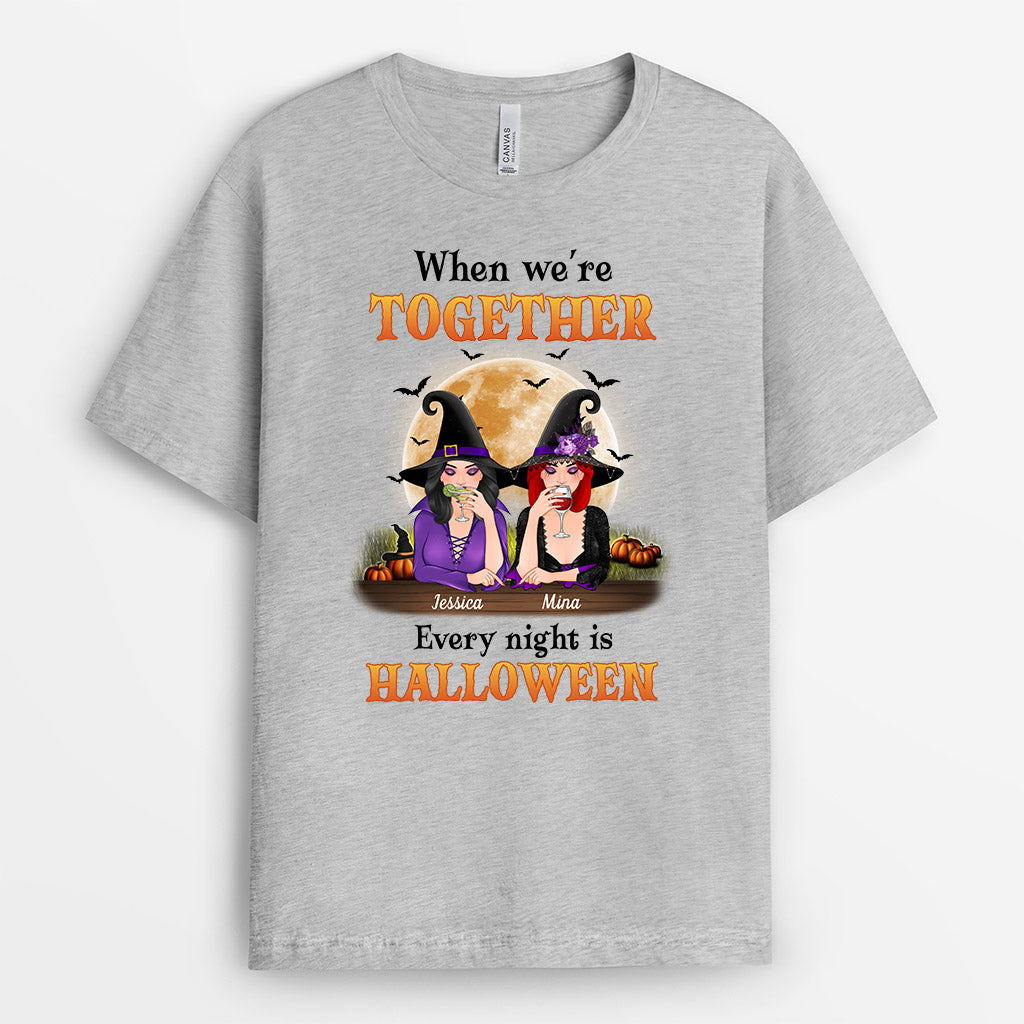 Personalized Witches Besties T Shirts