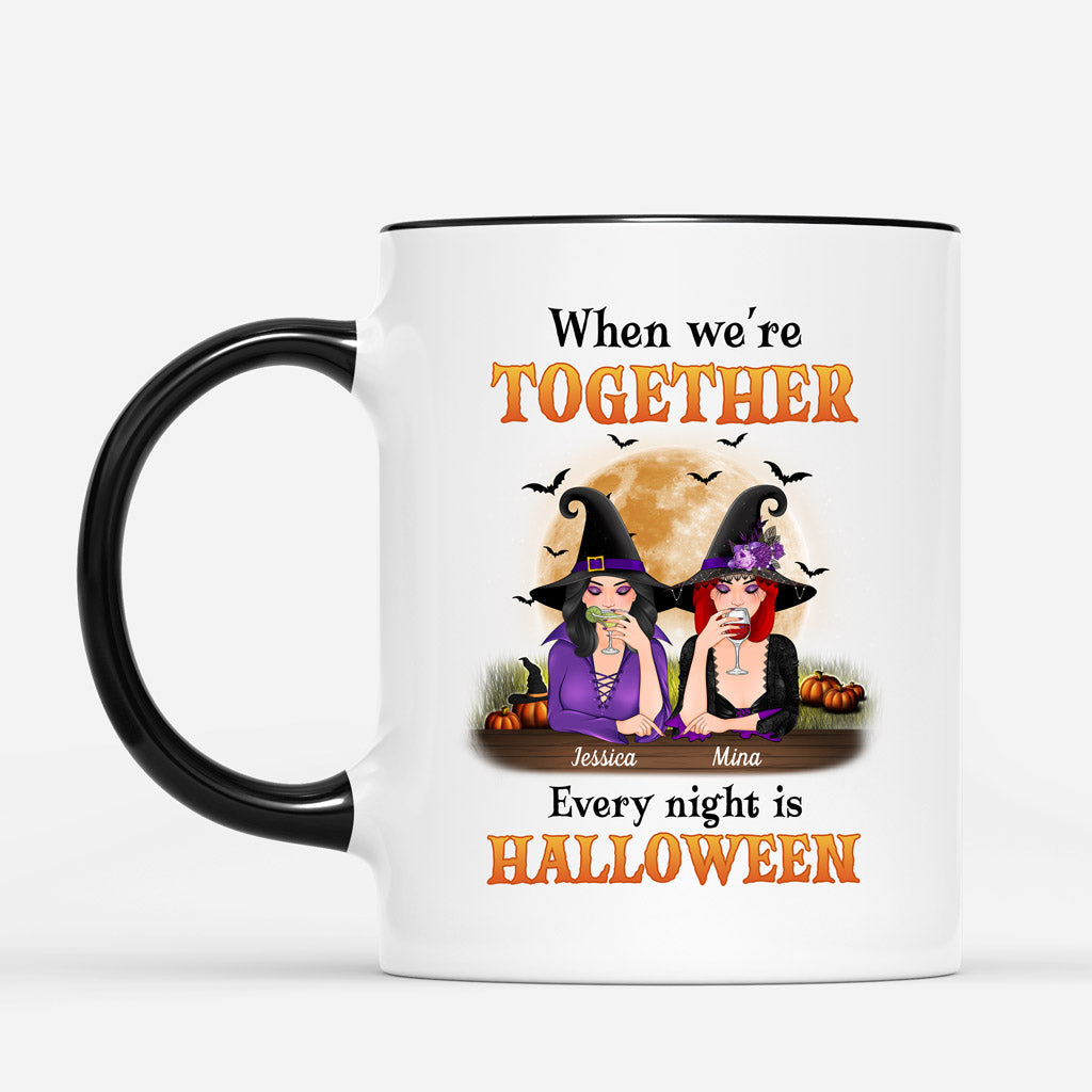 Personalized Sister Mugs - Halloween Coffee Mugs