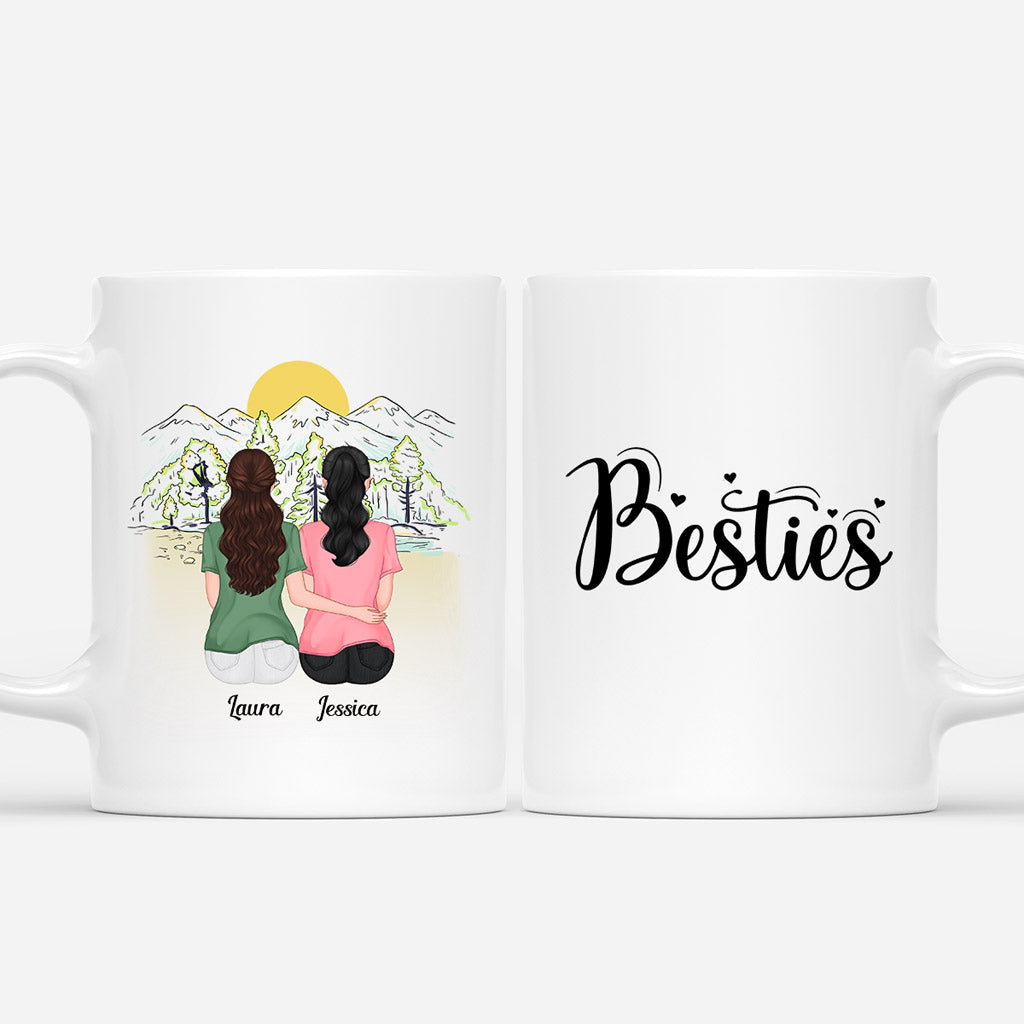Personalized Besties Mugs