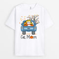 Fall Season Cat Mom Shirt - Personalized Gifts For Cat Owners
