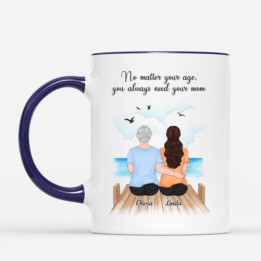 Personalized First My Mother forever My Friends Mugs