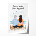 Personalized First My Mother forever My Friends Posters