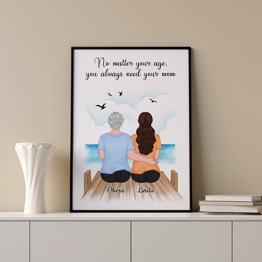 Personalized First My Mother forever My Friends Posters