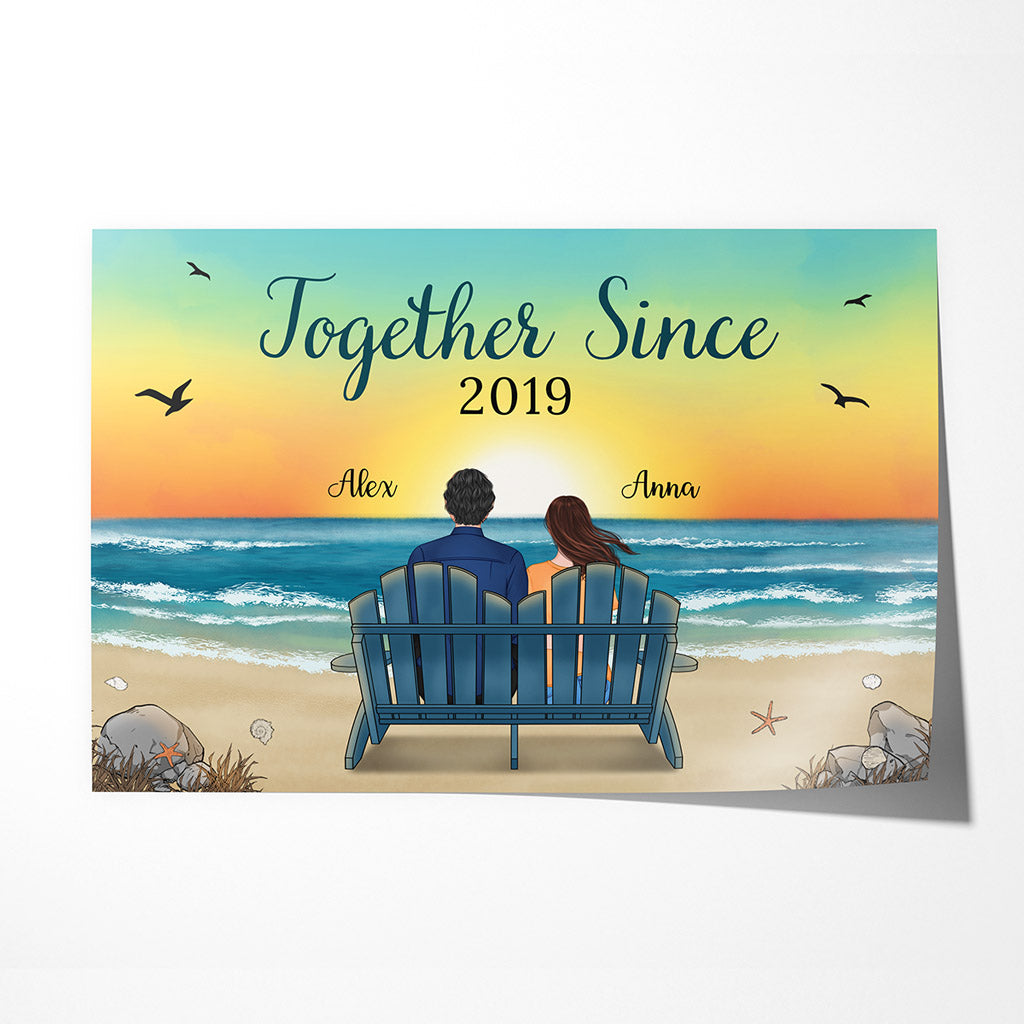 Personalized Together Since Posters