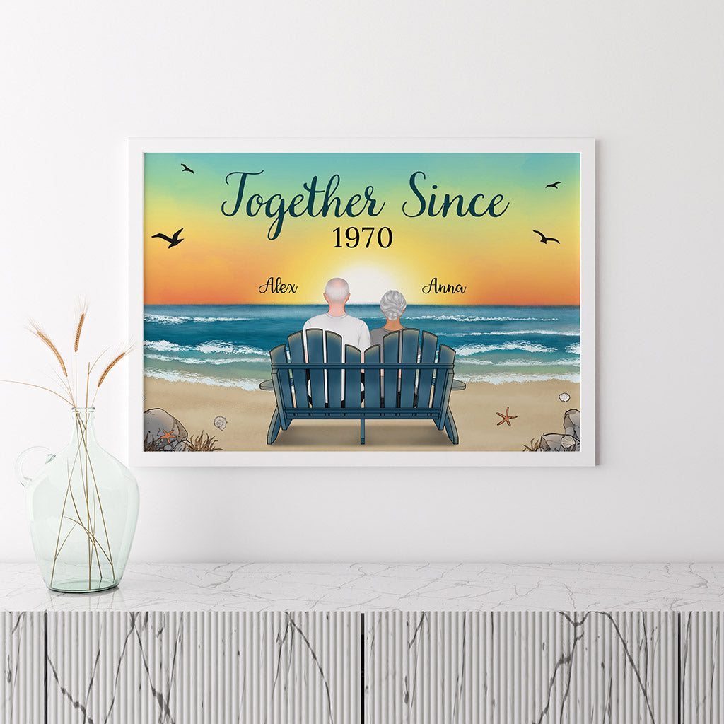 Personalized Together Since Posters