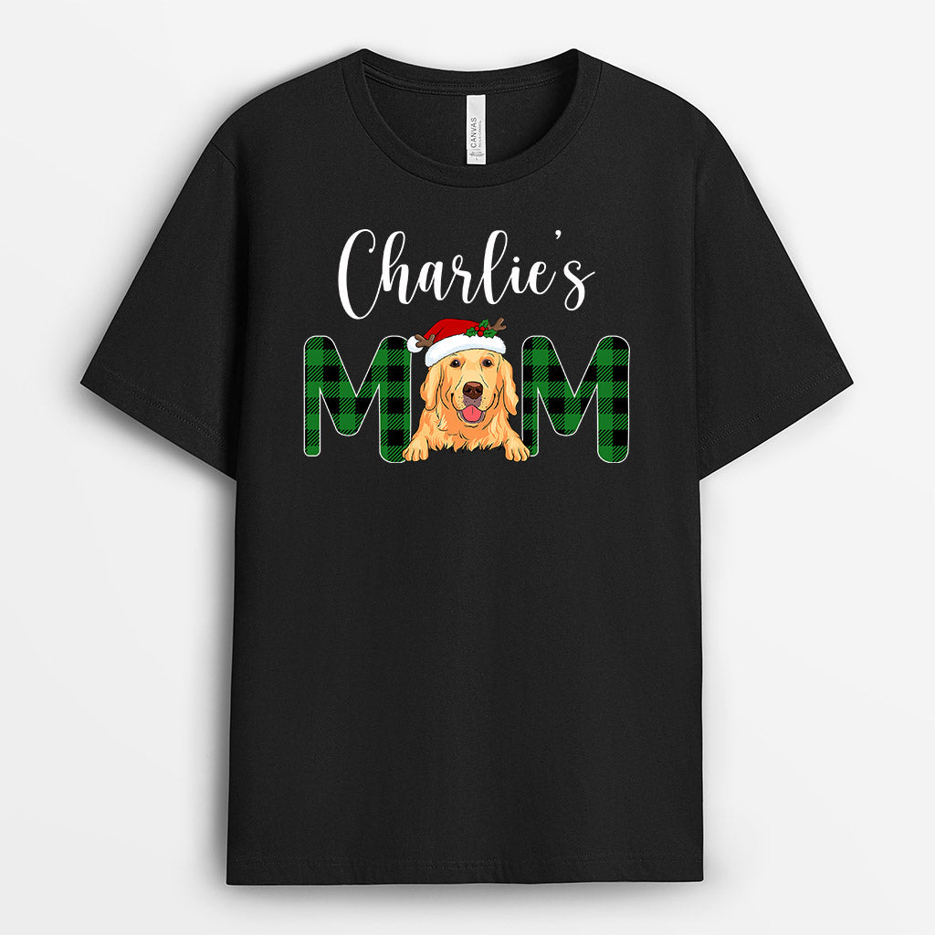 Dog Dad Dog Mom - Personalized T-shirts With Dog Names