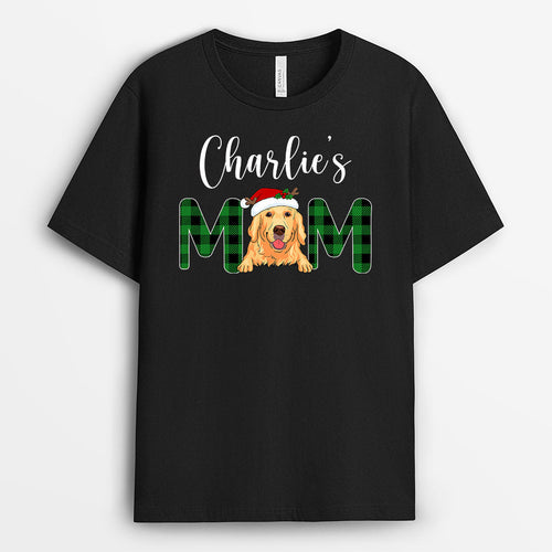 Dog Dad Dog Mom - Personalized T-shirts With Dog Names