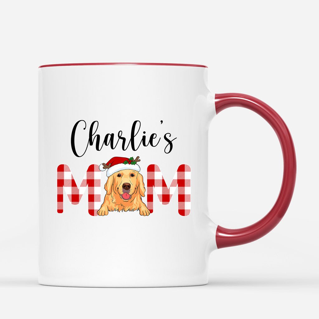 Dog Mom Dog Dad Mugs - Christmas Dog Mug With Names
