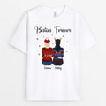 Besties Forever T-Shirt | Personalized Christmas Shirts
