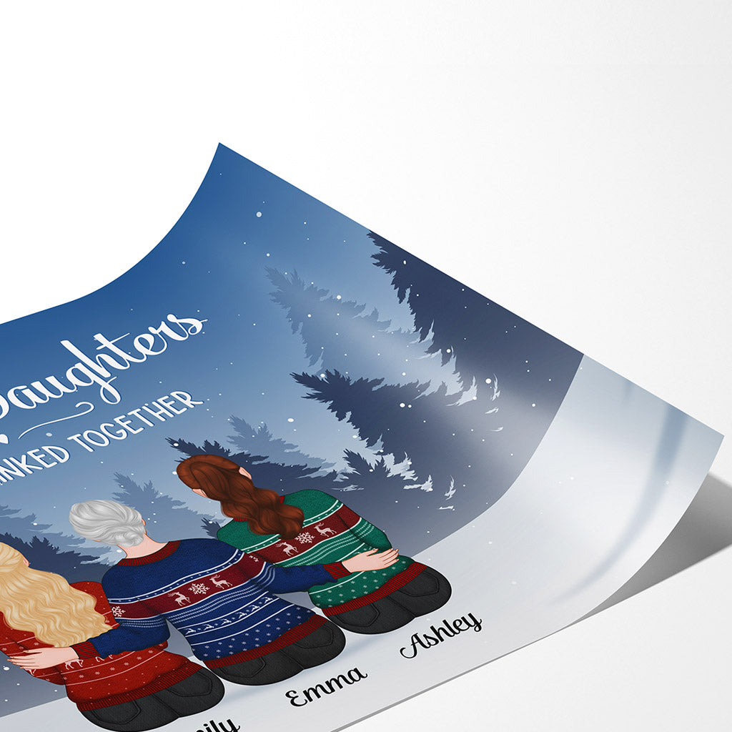 Personalized Mother And Daughters Special Bond Posters