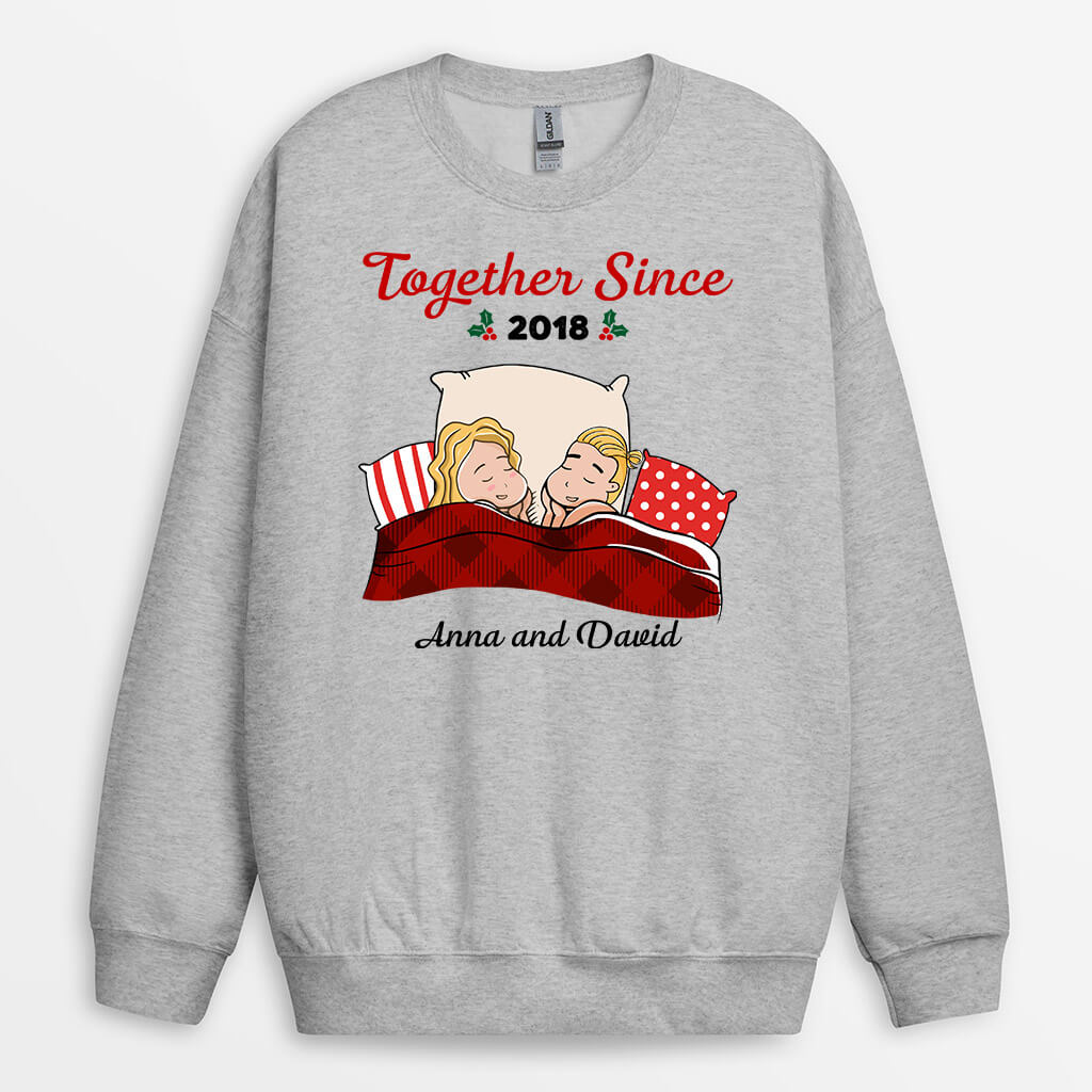 Personalized Together Since Sweatshirts