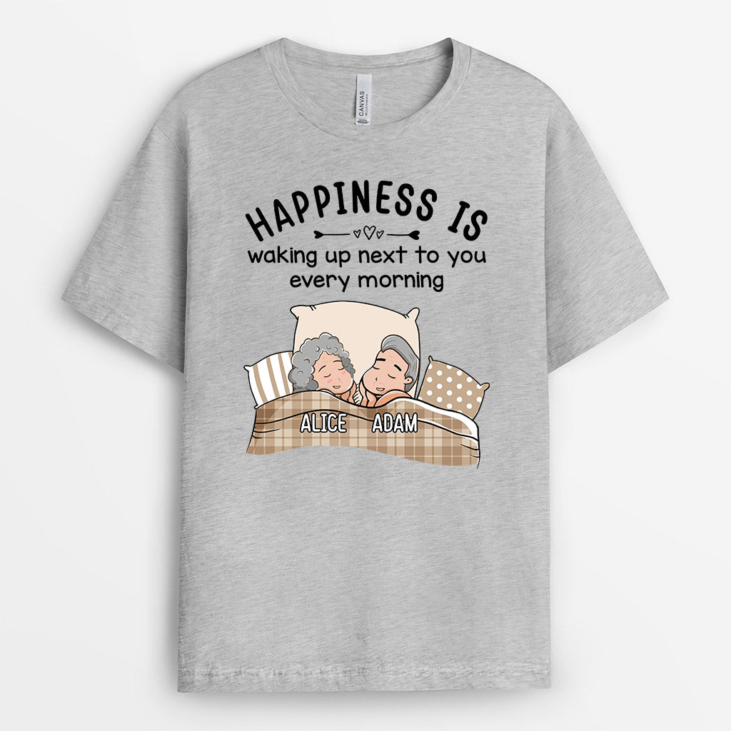 Happiness Is T-Shirts | Cute Custom Couple Shirts