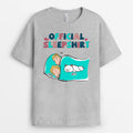 Couple Official Sleepshirt With Cat - Personalized Cats Shirts for People