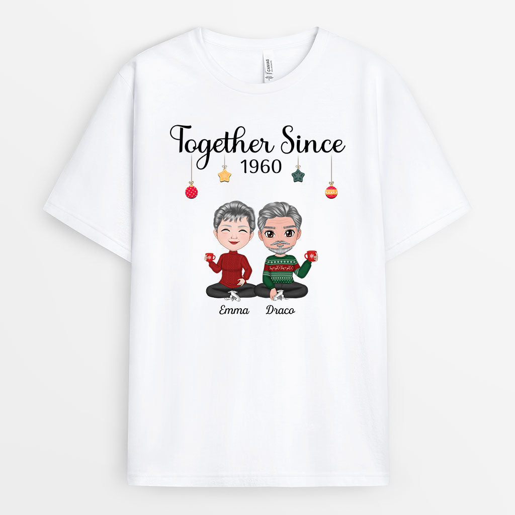 Together Since T-Shirt | Custom Christmas Shirts for Couple