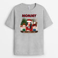 Mommy And Kids T-Shirts | Personalized Christmas Graphic Tee