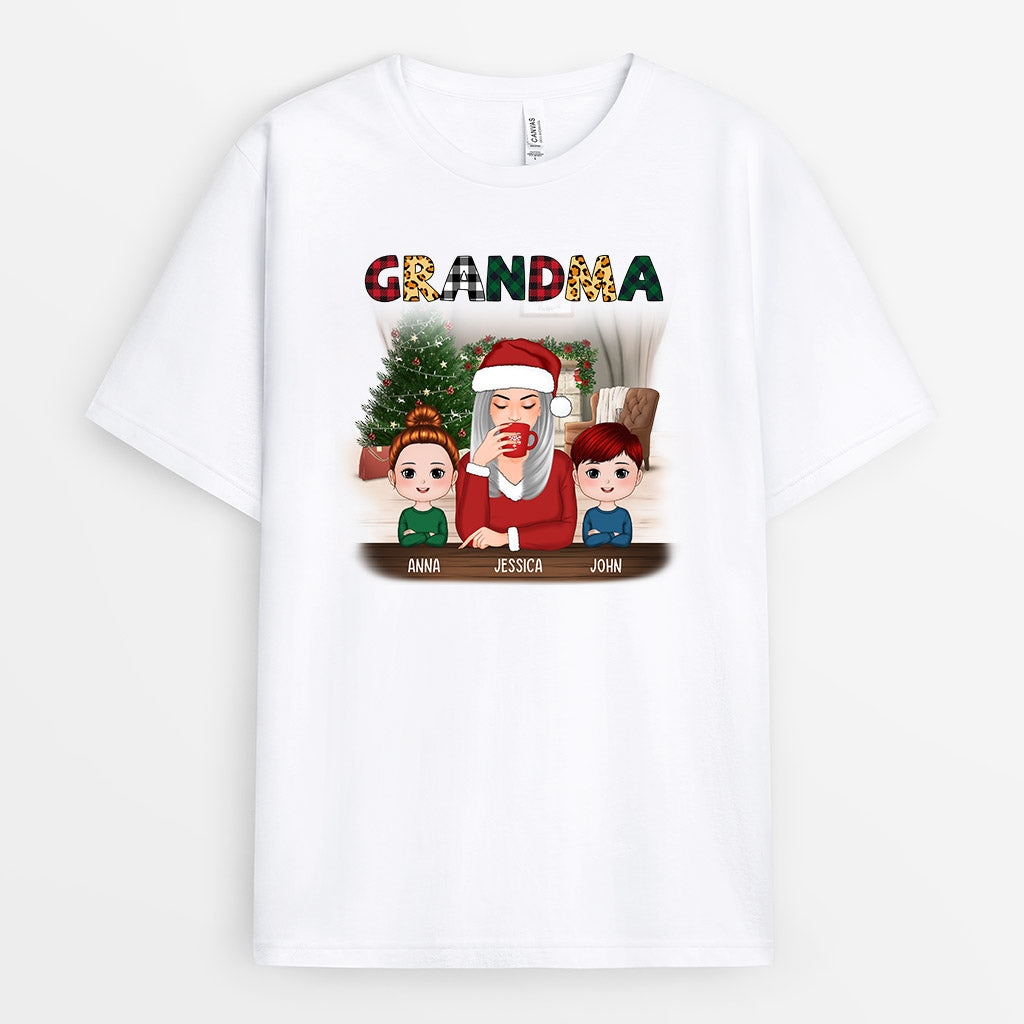 Mommy And Kids T-Shirts | Personalized Christmas Graphic Tee