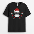 Grandpa Claus T-Shirts | Personalized Merry Christmas Tee Shirts