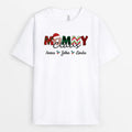Mommy Claus T-Shirts | Personalized Women's Christmas T Shirts