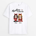 Besties Forever T-Shirts | Custom Christmas T Shirts for Friends