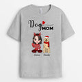 Dog Mom T-Shirt - Customized Christmas Shirts for Dog Lovers