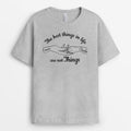 Human Hands Holding Dog Paw - Personalized Dog Shirts for Humans
