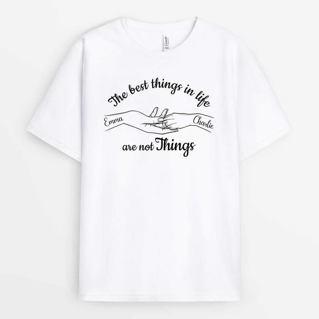 Human Hands Holding Dog Paw - Personalized Dog Shirts for Humans
