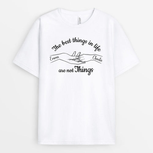 Human Hands Holding Dog Paw - Personalized Dog Shirts for Humans