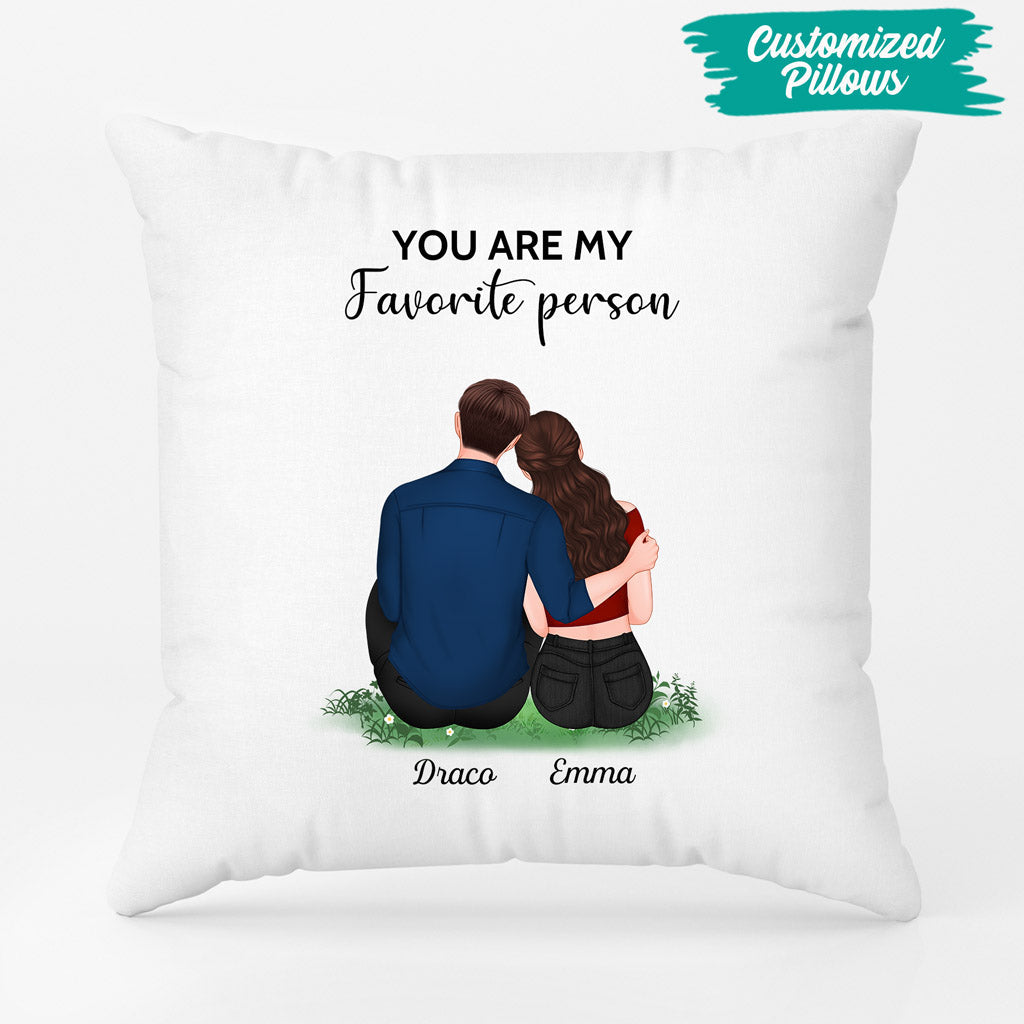 Personalized You Are My Favorite Person Pillows