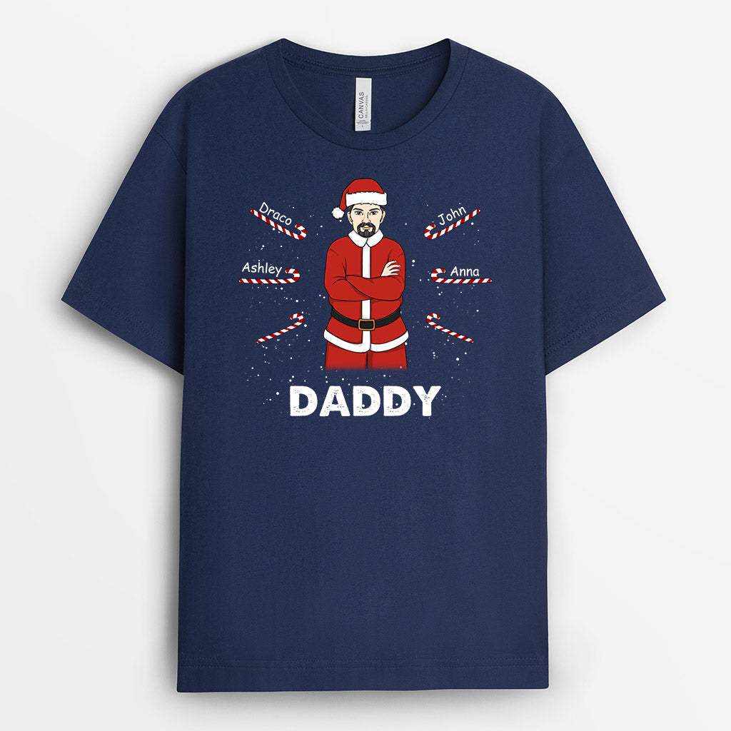 Grandpa T-Shirts | Personalized Christmas Shirts with Names