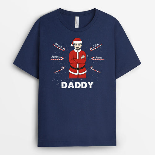Grandpa T-Shirts | Personalized Christmas Shirts with Names