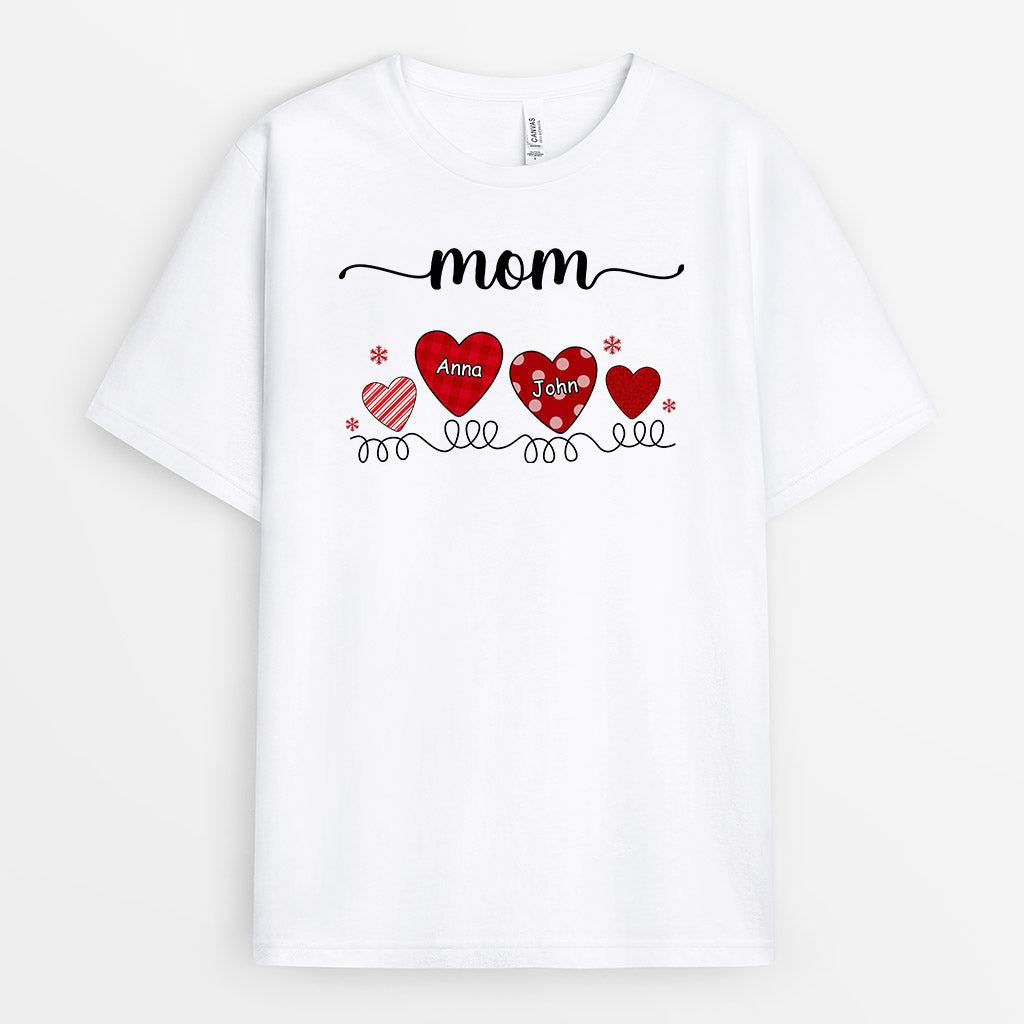 Grandma's Hearts T-Shirts | Personalized T-Shirts for Her
