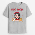 Cute Dotted Dog Mom - Personalized Dog T shirts for Humans