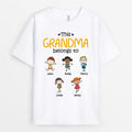 Personalized This Grandma Belongs To T Shirts
