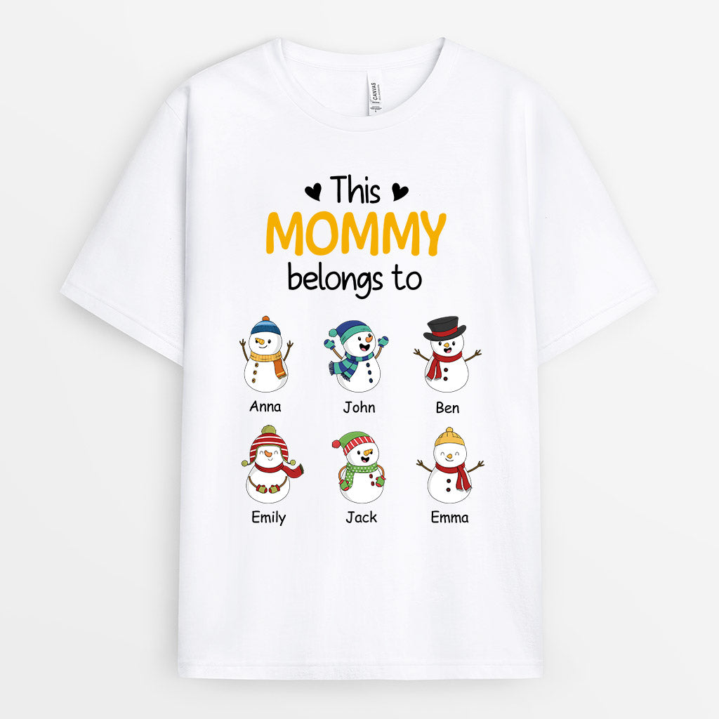 This Grandma Belongs To T Shirts | Personalized & Cute Christmas T Shirts